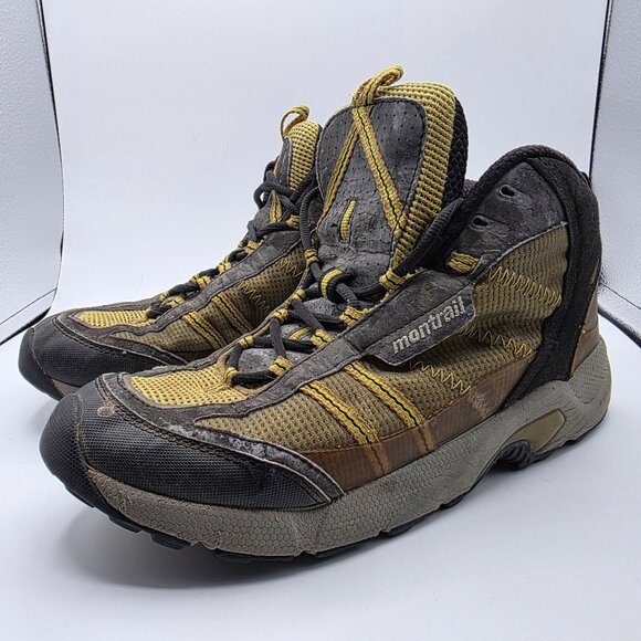 Montrail Namche Mid Mens Size 11 Yellow Black Hiking Boots Casual Outdoors Camp main image 11